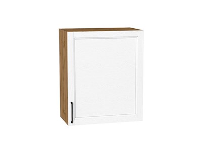 Шкаф верхний с 1-ой дверцей Сканди Дуб Вотан, White Silkwood, 720, 600 В*Ш*Г 716*600*320, фасад МДФ  White Silkwood, корпус  Дуб Вотан ms2510VVT_70179