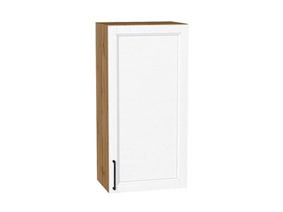 Шкаф верхний с 1-ой дверцей Сканди Дуб Вотан, White Silkwood, 920, 450 В*Ш*Г 920*450*320, фасад МДФ  White Silkwood, корпус  Дуб Вотан ms2510VVT_70195