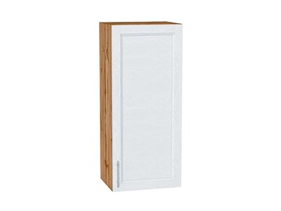 Шкаф верхний с 1-ой дверцей Сканди Дуб Вотан, White Softwood, 920, 400 В*Ш*Г 920*400*320, фасад МДФ  White Softwood, корпус  Дуб Вотан ms2510VVT_62883