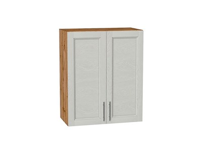 Шкаф верхний с 2-мя дверцами Сканди Дуб Вотан, Cappuccino Softwood, 720, 600 В*Ш*Г 716*600*320, фасад МДФ  Cappuccino Softwood, корпус  Дуб Вотан ms2510VVT_62935