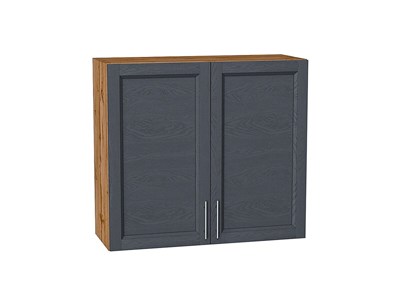 Шкаф верхний с 2-мя дверцами Сканди Дуб Вотан, Graphite Softwood, 720, 800 В*Ш*Г 716*800*318, фасад МДФ  Graphite Softwood, корпус  Дуб Вотан ms2510VVT_62951