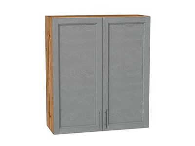 Шкаф верхний с 2-мя дверцами Сканди Дуб Вотан, Grey Softwood, 920, 800 В*Ш*Г 920*800*320, фасад МДФ  Grey Softwood, корпус  Дуб Вотан ms2510VVT_62950