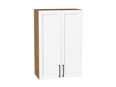 Шкаф верхний с 2-мя дверцами Сканди Дуб Вотан, White Silkwood, 920, 600 В*Ш*Г 920*600*320, фасад МДФ  White Silkwood, корпус  Дуб Вотан ms2510VVT_70210