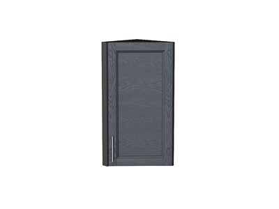 Шкаф верхний торцевой Сканди Graphite, Graphite Softwood, 720 В*Ш*Г 716*300*306, фасад МДФ  Graphite Softwood, корпус  Graphite ms2510VVT_48957