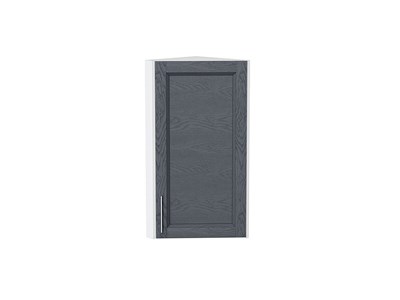 Шкаф верхний торцевой Сканди Белый, Graphite Softwood, 720 В*Ш*Г 716*300*306, фасад МДФ  Graphite Softwood, корпус  Белый ms2510VVT_48956