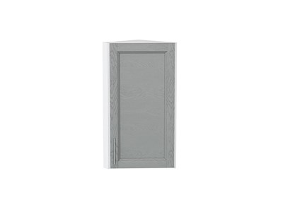 Шкаф верхний торцевой Сканди Белый, Grey Softwood, 720 В*Ш*Г 716*300*306, фасад МДФ  Grey Softwood, корпус  Белый ms2510VVT_48954