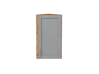 Шкаф верхний торцевой Сканди Дуб Вотан, Grey Softwood, 720 В*Ш*Г 716*300*306, фасад МДФ  Grey Softwood, корпус  Дуб Вотан ms2510VVT_62304