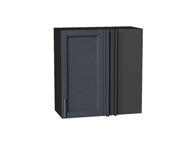 Шкаф верхний прямой угловой Сканди Graphite, Graphite Softwood, 720, 700 В*Ш*Г 716*700*345, фасад МДФ  Graphite Softwood, корпус  Graphite ms2510VVT_60300