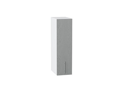 Шкаф верхний бутылочница Сканди Белый, Grey Softwood, 200, 720 В*Ш*Г 716*200*320, фасад МДФ  Grey Softwood, корпус  Белый ms2510VVT_43768