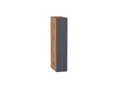 Шкаф верхний бутылочница Сканди Дуб Вотан, Graphite Softwood, 150 В*Ш*Г 716*150*320, фасад МДФ  Graphite Softwood, корпус  Дуб Вотан ms2510VVT_62206
