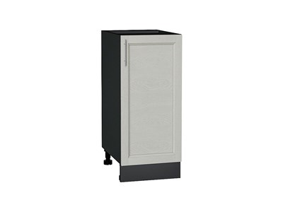 Шкаф нижний с 1-ой дверцей Сканди Graphite, Cappuccino Softwood, 350 В*Ш*Г 816*350*480, фасад МДФ  Cappuccino Softwood, корпус  Graphite ms2510VVT_65221