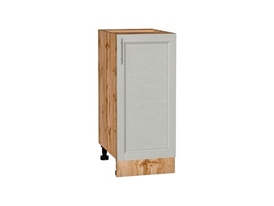 Шкаф нижний с 1-ой дверцей Сканди Дуб Вотан, Cappuccino Softwood, 350 В*Ш*Г 816*350*480, фасад МДФ  Cappuccino Softwood, корпус  Дуб Вотан ms2510VVT_65220