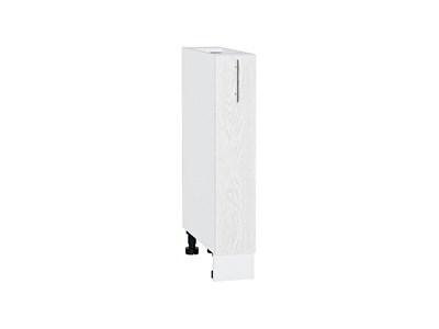 Шкаф нижний бутылочница Сканди Белый, White Softwood, 150 В*Ш*Г 816*150*480, фасад МДФ  White Softwood, корпус  Белый ms2510VVT_56233