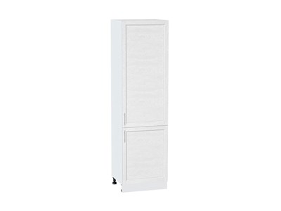 Шкаф пенал с 2-мя дверцами Сканди Белый, White Softwood, 2140, 600 В*Ш*Г 2132*600*576, фасад МДФ  White Softwood, корпус  Белый ms2510VVT_56287