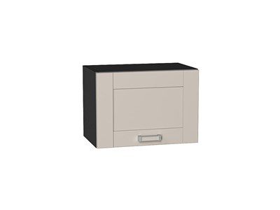 Шкаф верхний горизонтальный Лофт Graphite, Cream Silk, 360, 500 В*Ш*Г 358*500*320, фасад МДФ  Cream Silk, корпус  Graphite ms2510VVT_71407