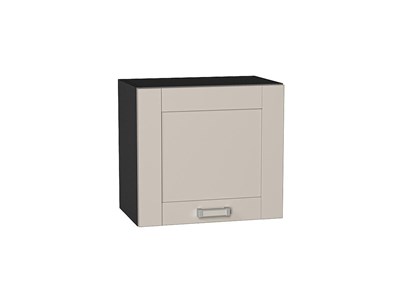 Шкаф верхний горизонтальный Лофт Graphite, Cream Silk, 460, 500 В*Ш*Г 458*500*320, фасад МДФ  Cream Silk, корпус  Graphite ms2510VVT_71752