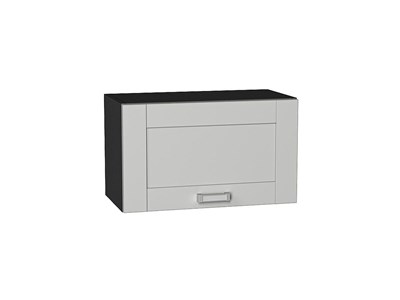 Шкаф верхний горизонтальный Лофт Graphite, Grey Silk, 360, 600 В*Ш*Г 358*600*320, фасад МДФ  Grey Silk, корпус  Graphite ms2510VVT_69546