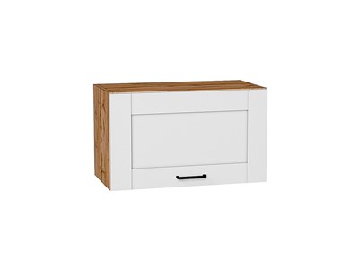Шкаф верхний горизонтальный Лофт Дуб Вотан, Super White, 600 В*Ш*Г 358*600*320, фасад МДФ  Super White, корпус  Дуб Вотан ms2510VVT_63123