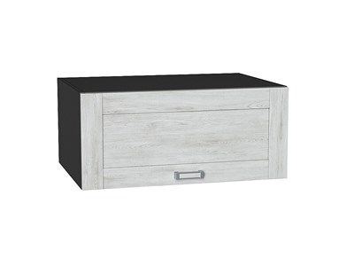 Шкаф верхний горизонтальный глубокий Лофт Graphite, Nordic Oak, 800 В*Ш*Г 358*800*576, фасад МДФ  Nordic Oak, корпус  Graphite ms2510VVT_45191