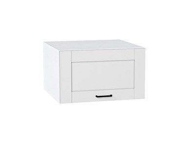 Шкаф верхний горизонтальный глубокий Лофт Белый, Super White, 600 В*Ш*Г 358*600*576, фасад МДФ  Super White, корпус  Белый ms2510VVT_55105