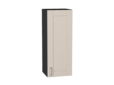 Шкаф верхний с 1-ой дверцей Лофт Graphite, Cream Silk, 920, 350 В*Ш*Г 920*350*320, фасад МДФ  Cream Silk, корпус  Graphite ms2510VVT_71477
