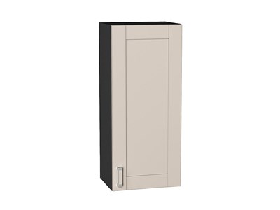 Шкаф верхний с 1-ой дверцей Лофт Graphite, Cream Silk, 920, 400 В*Ш*Г 920*400*320, фасад МДФ  Cream Silk, корпус  Graphite ms2510VVT_71478