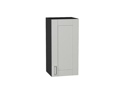 Шкаф верхний с 1-ой дверцей Лофт Graphite, Grey Silk, 720, 350 В*Ш*Г 716*350*320, фасад МДФ  Grey Silk, корпус  Graphite ms2510VVT_69597