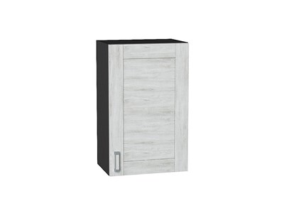 Шкаф верхний с 1-ой дверцей Лофт Graphite, Nordic Oak, 720, 450 В*Ш*Г 716*450*320, фасад МДФ  Nordic Oak, корпус  Graphite ms2510VVT_39677
