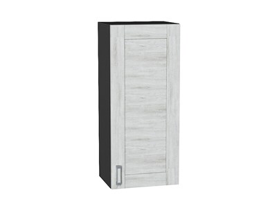 Шкаф верхний с 1-ой дверцей Лофт Graphite, Nordic Oak, 920, 400 В*Ш*Г 920*400*320, фасад МДФ  Nordic Oak, корпус  Graphite ms2510VVT_40223