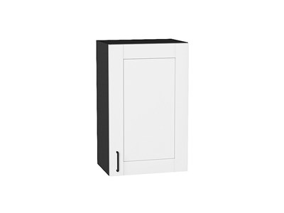 Шкаф верхний с 1-ой дверцей Лофт Graphite, Super White, 720, 450 В*Ш*Г 716*450*320, фасад МДФ  Super White, корпус  Graphite ms2510VVT_55172