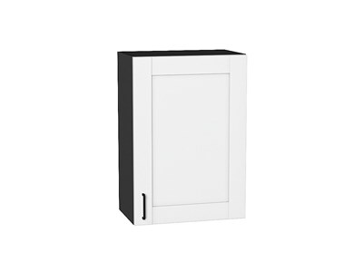 Шкаф верхний с 1-ой дверцей Лофт Graphite, Super White, 720, 500 В*Ш*Г 716*500*320, фасад МДФ  Super White, корпус  Graphite ms2510VVT_55173