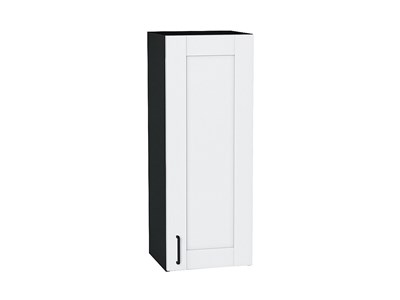 Шкаф верхний с 1-ой дверцей Лофт Graphite, Super White, 920, 350 В*Ш*Г 920*350*320, фасад МДФ  Super White, корпус  Graphite ms2510VVT_65239