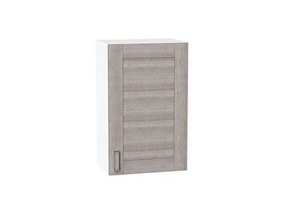 Шкаф верхний с 1-ой дверцей Лофт Белый, Cappuccino Veralinga, 720, 450 В*Ш*Г 716*450*320, фасад МДФ  Cappuccino Veralinga, корпус  Белый ms2510VVT_39674