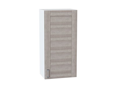 Шкаф верхний с 1-ой дверцей Лофт Белый, Cappuccino Veralinga, 920, 450 В*Ш*Г 920*450*320, фасад МДФ  Cappuccino Veralinga, корпус  Белый ms2510VVT_40227