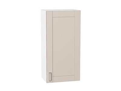 Шкаф верхний с 1-ой дверцей Лофт Белый, Cream Silk, 920, 450 В*Ш*Г 920*450*320, фасад МДФ  Cream Silk, корпус  Белый ms2510VVT_71443