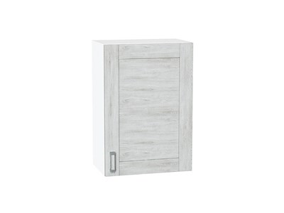 Шкаф верхний с 1-ой дверцей Лофт Белый, Nordic Oak, 720, 500 В*Ш*Г 716*500*320, фасад МДФ  Nordic Oak, корпус  Белый ms2510VVT_39716