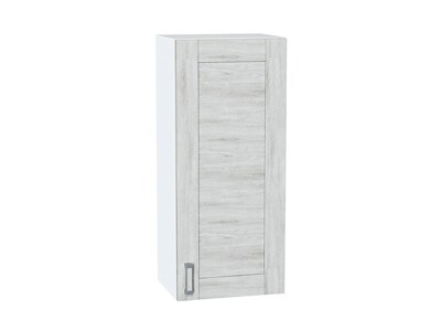Шкаф верхний с 1-ой дверцей Лофт Белый, Nordic Oak, 920, 400 В*Ш*Г 920*400*320, фасад МДФ  Nordic Oak, корпус  Белый ms2510VVT_40222
