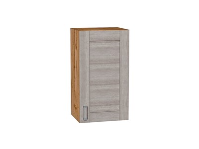 Шкаф верхний с 1-ой дверцей Лофт Дуб Вотан, Cappuccino Veralinga, 720, 400 В*Ш*Г 716*400*320, фасад МДФ  Cappuccino Veralinga, корпус  Дуб Вотан ms2510VVT_63188