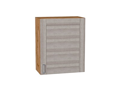 Шкаф верхний с 1-ой дверцей Лофт Дуб Вотан, Cappuccino Veralinga, 720, 600 В*Ш*Г 716*600*320, фасад МДФ  Cappuccino Veralinga, корпус  Дуб Вотан ms2510VVT_63191