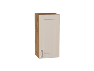 Шкаф верхний с 1-ой дверцей Лофт Дуб Вотан, Cream Silk, 720, 350 В*Ш*Г 716*350*320, фасад МДФ  Cream Silk, корпус  Дуб Вотан ms2510VVT_71451