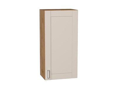 Шкаф верхний с 1-ой дверцей Лофт Дуб Вотан, Cream Silk, 920, 450 В*Ш*Г 920*450*320, фасад МДФ  Cream Silk, корпус  Дуб Вотан ms2510VVT_71459