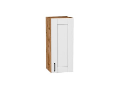 Шкаф верхний с 1-ой дверцей Лофт Дуб Вотан, Super White, 720, 300 В*Ш*Г 716*300*320, фасад МДФ  Super White, корпус  Дуб Вотан ms2510VVT_63154