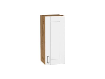 Шкаф верхний с 1-ой дверцей Лофт Дуб Вотан, White Silk, 720, 300 В*Ш*Г 716*300*320, фасад МДФ  White Silk, корпус  Дуб Вотан ms2510VVT_63153