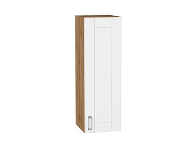 Шкаф верхний с 1-ой дверцей Лофт Дуб Вотан, White Silk, 920, 300 В*Ш*Г 920*300*320, фасад МДФ  White Silk, корпус  Дуб Вотан ms2510VVT_63165