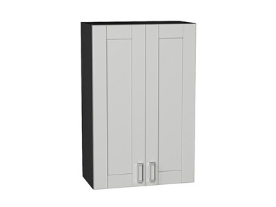 Шкаф верхний с 2-мя дверцами Лофт Graphite, Grey Silk, 920, 600 В*Ш*Г 920*600*320, фасад МДФ  Grey Silk, корпус  Graphite ms2510VVT_69636