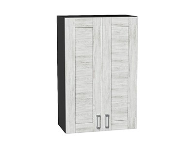 Шкаф верхний с 2-мя дверцами Лофт Graphite, Nordic Oak, 920, 600 В*Ш*Г 920*600*320, фасад МДФ  Nordic Oak, корпус  Graphite ms2510VVT_40332