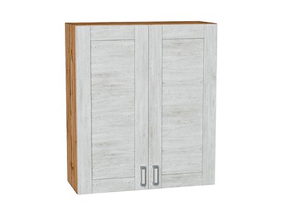 Шкаф верхний с 2-мя дверцами Лофт Дуб Вотан, Nordic Oak, 920, 800 В*Ш*Г 920*800*320, фасад МДФ  Nordic Oak, корпус  Дуб Вотан ms2510VVT_63233