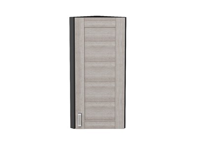 Шкаф верхний торцевой Лофт Graphite, Cappuccino Veralinga, 920 В*Ш*Г 920*300*306, фасад МДФ  Cappuccino Veralinga, корпус  Graphite ms2510VVT_48912