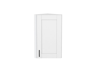 Шкаф верхний торцевой Лофт Белый, Super White, 720 В*Ш*Г 716*300*306, фасад МДФ  Super White, корпус  Белый ms2510VVT_55258