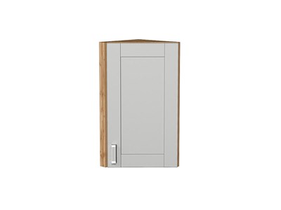 Шкаф верхний торцевой Лофт Дуб Вотан, Grey Silk, 720 В*Ш*Г 716*300*306, фасад МДФ  Grey Silk, корпус  Дуб Вотан ms2510VVT_69652